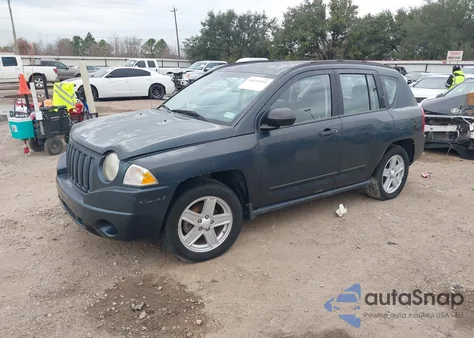 2008 Jeep Compass Sport from USA, damaged, VIN 1J8FT47W48D691789
